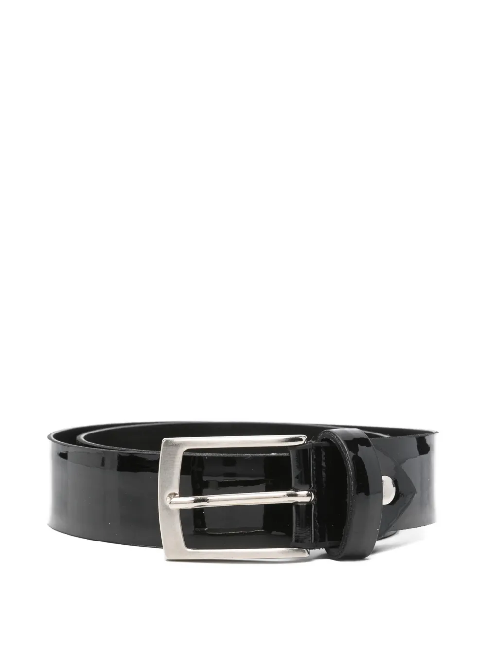 Colorichiari shiny-finish belt - Nero