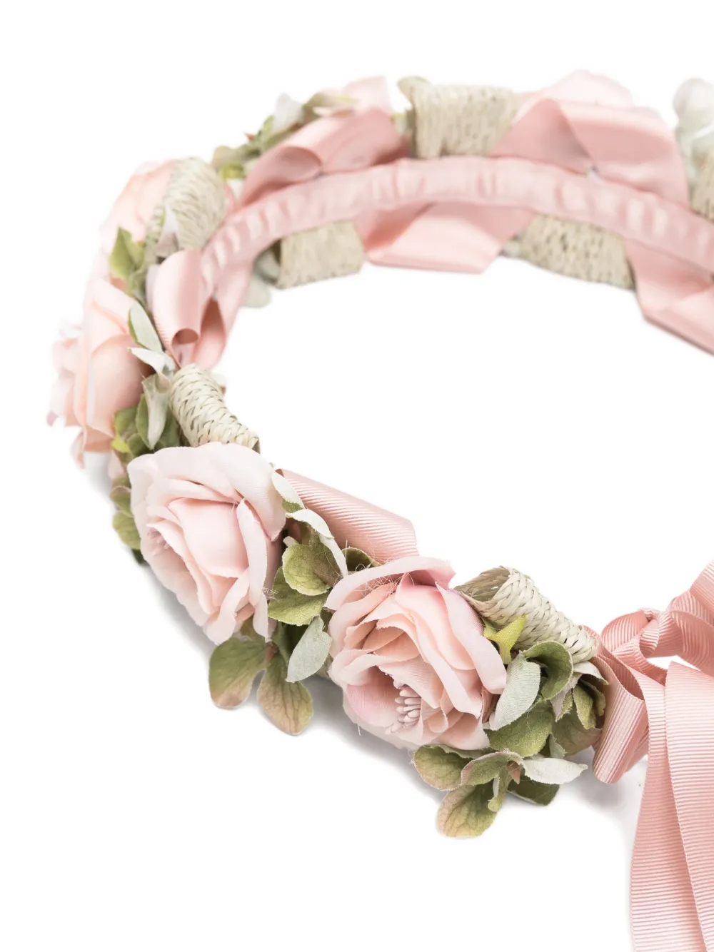 Colorichiari Haarband met striksluiting Roze