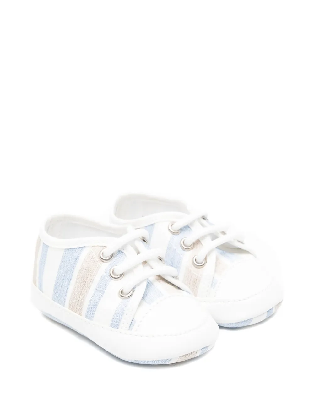 Colorichiari striped-detail sneakers - Bianco