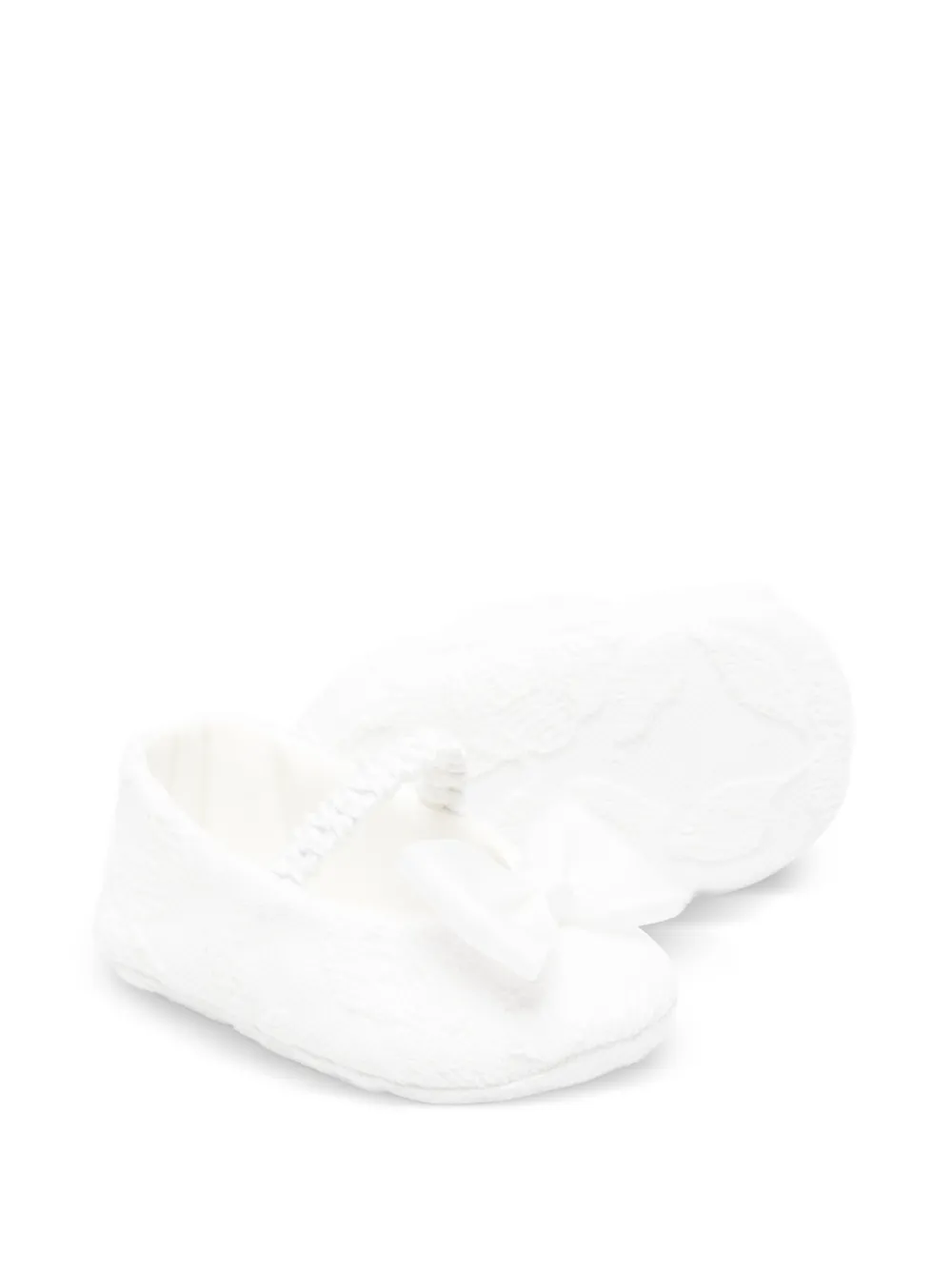 Colorichiari bow-detail ballerinas Wit