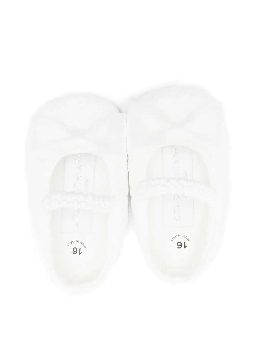 Colorichiari bow-detail ballerinas Wit