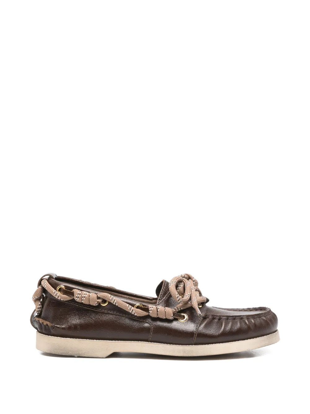 Golden Goose Cruise boat shoes - Marrone