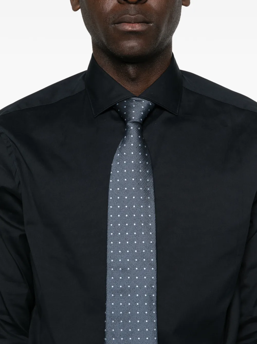 Canali Button-up overhemd Blauw