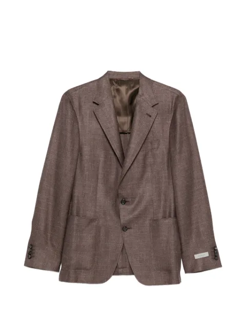 Canali Kei notched-lapel blazer
