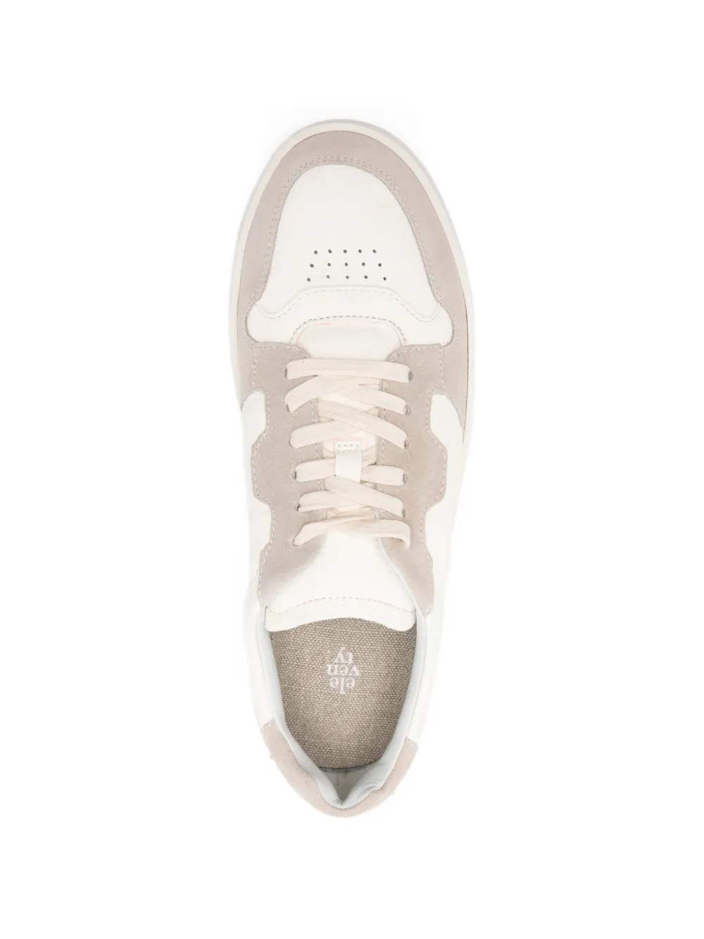 Eleventy lace-up sneakers Beige
