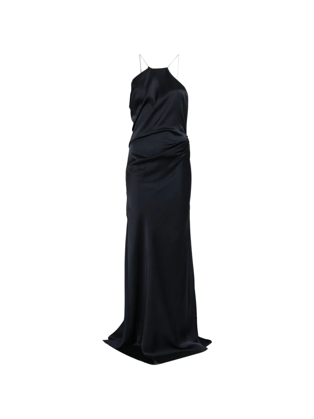 Victoria Beckham chain-halterneck gown - Blu