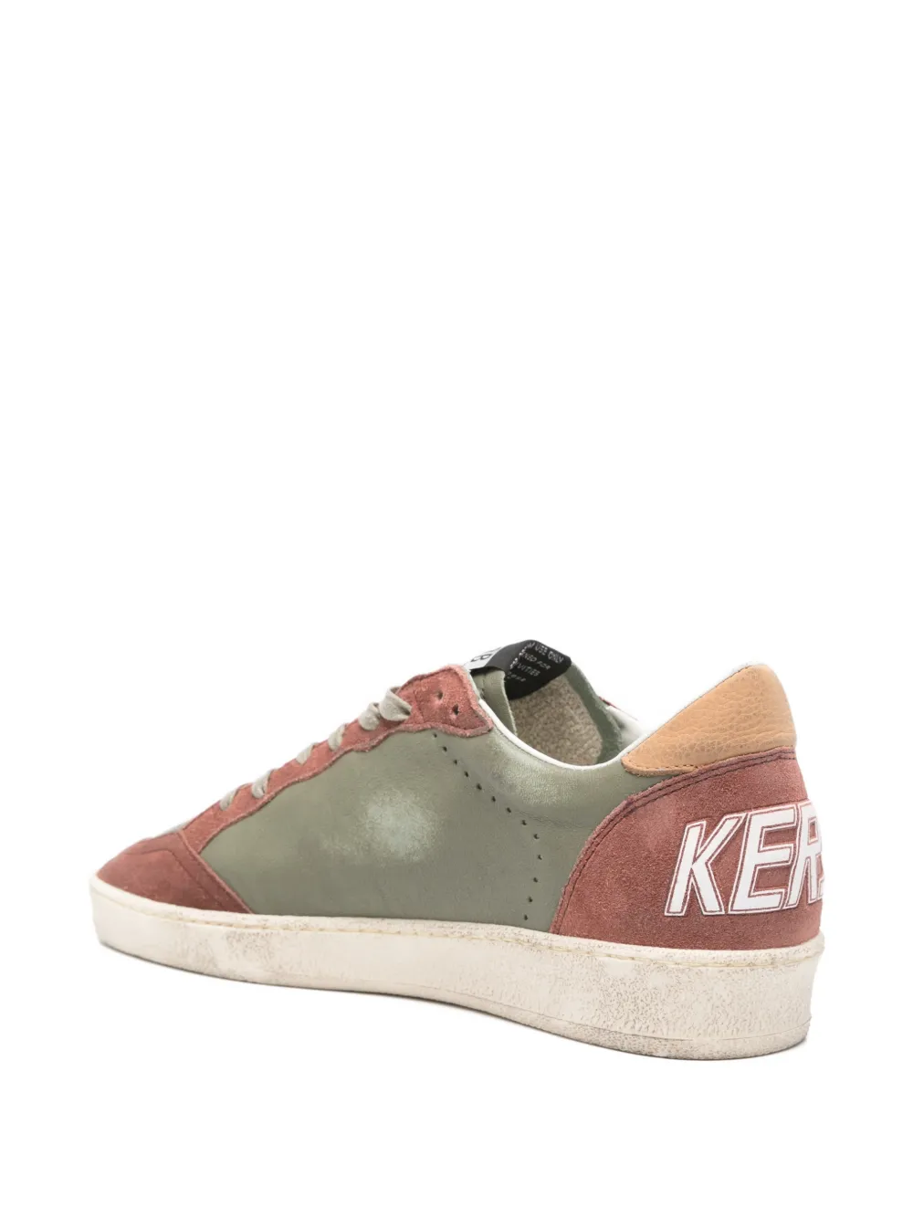 Golden Goose Ball Star leather sneakers Groen
