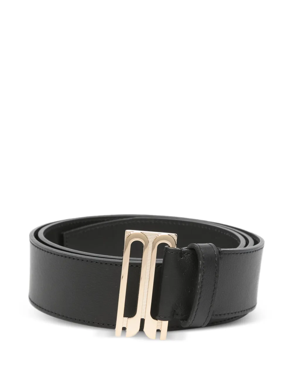 Victoria Beckham gold-tone-buckle belt - Nero