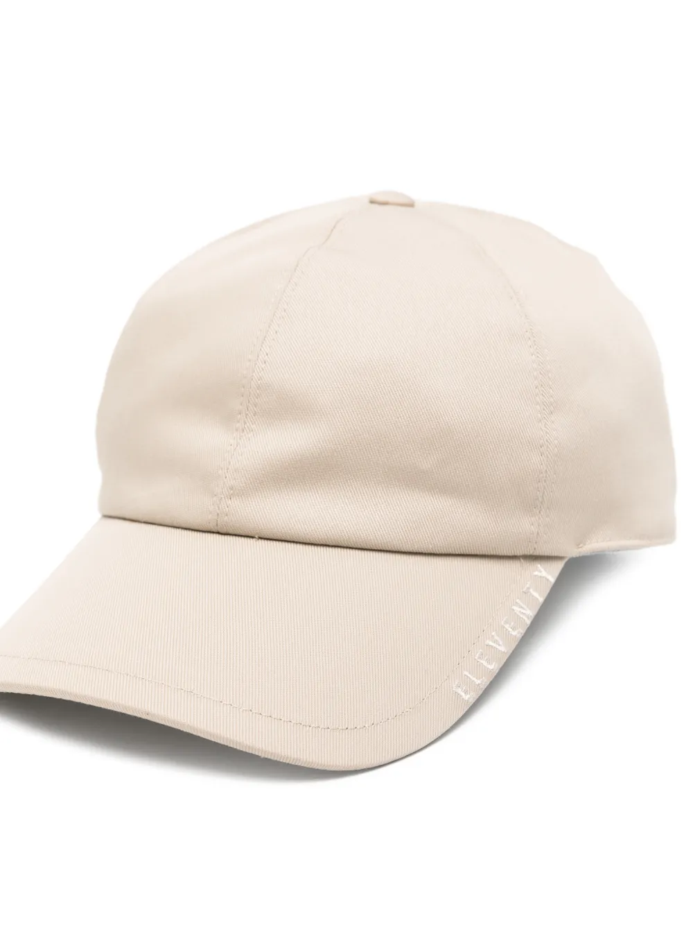 Eleventy Hoed met logo Beige