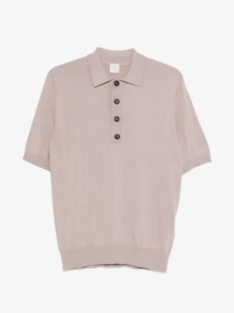 Eleventy Polo in maglia fine