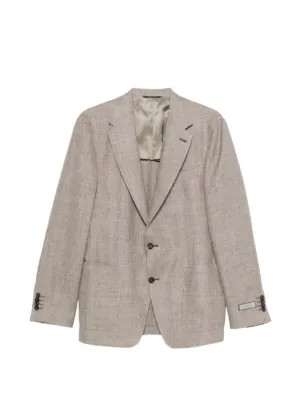 Corneliani チェック ジャケット | グレー | FARFETCH JP