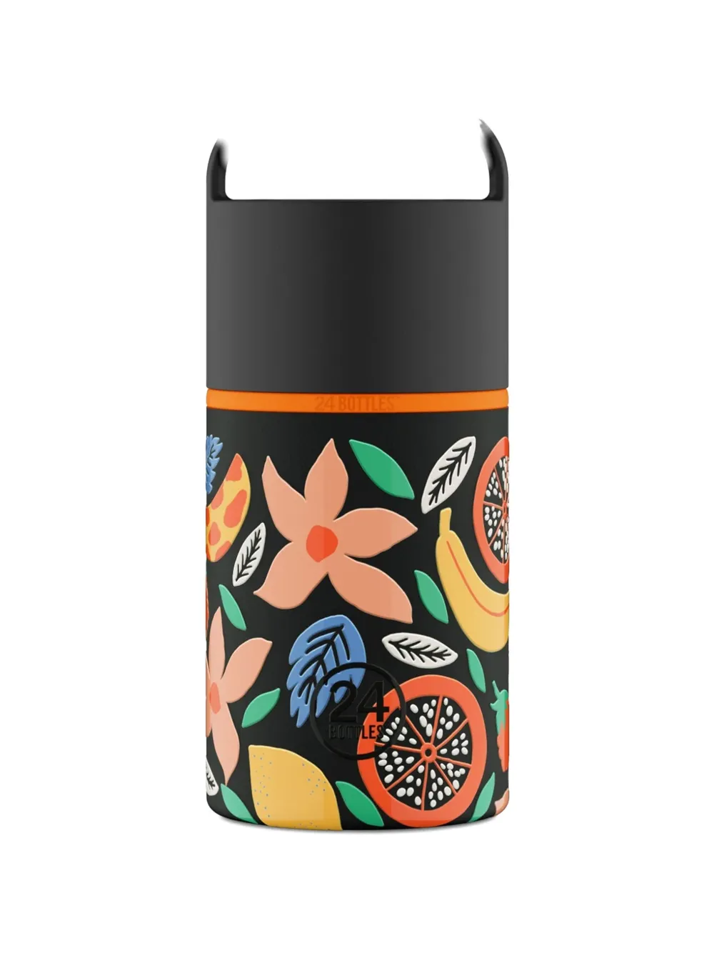 24bottles Tropical Noir Bottle (480ml) In Black