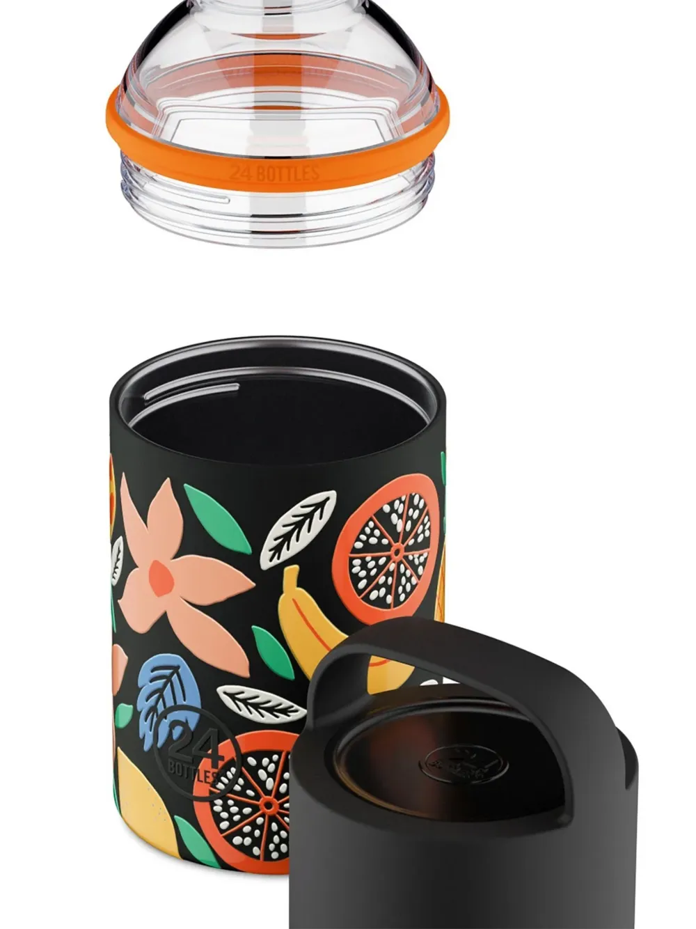 24bottles Tropical Noir bottle (480ml) | Water Bottles & Travel Mugs | Image 2