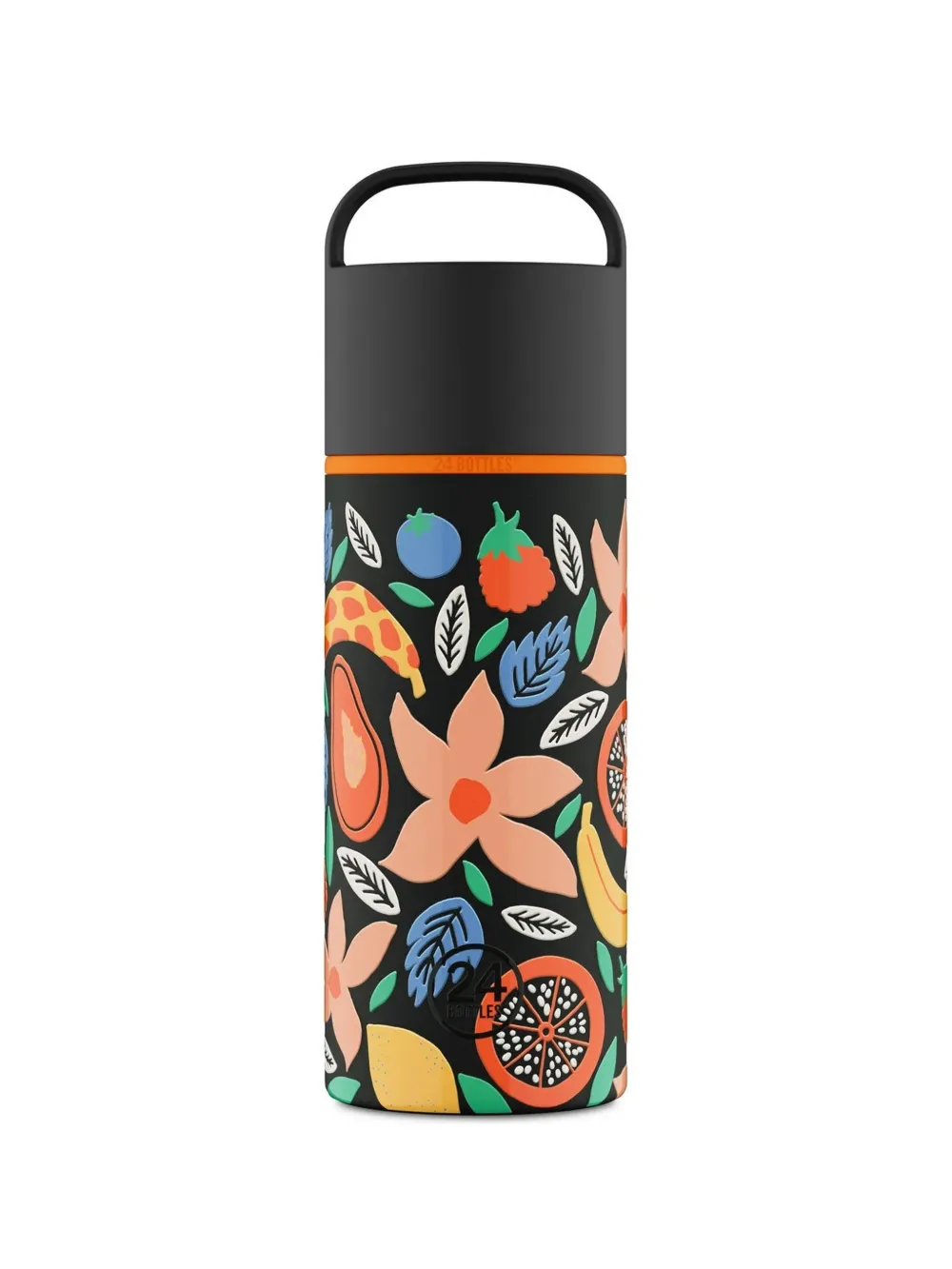 24bottles tropical-print spin bottle (730ml) - Nero