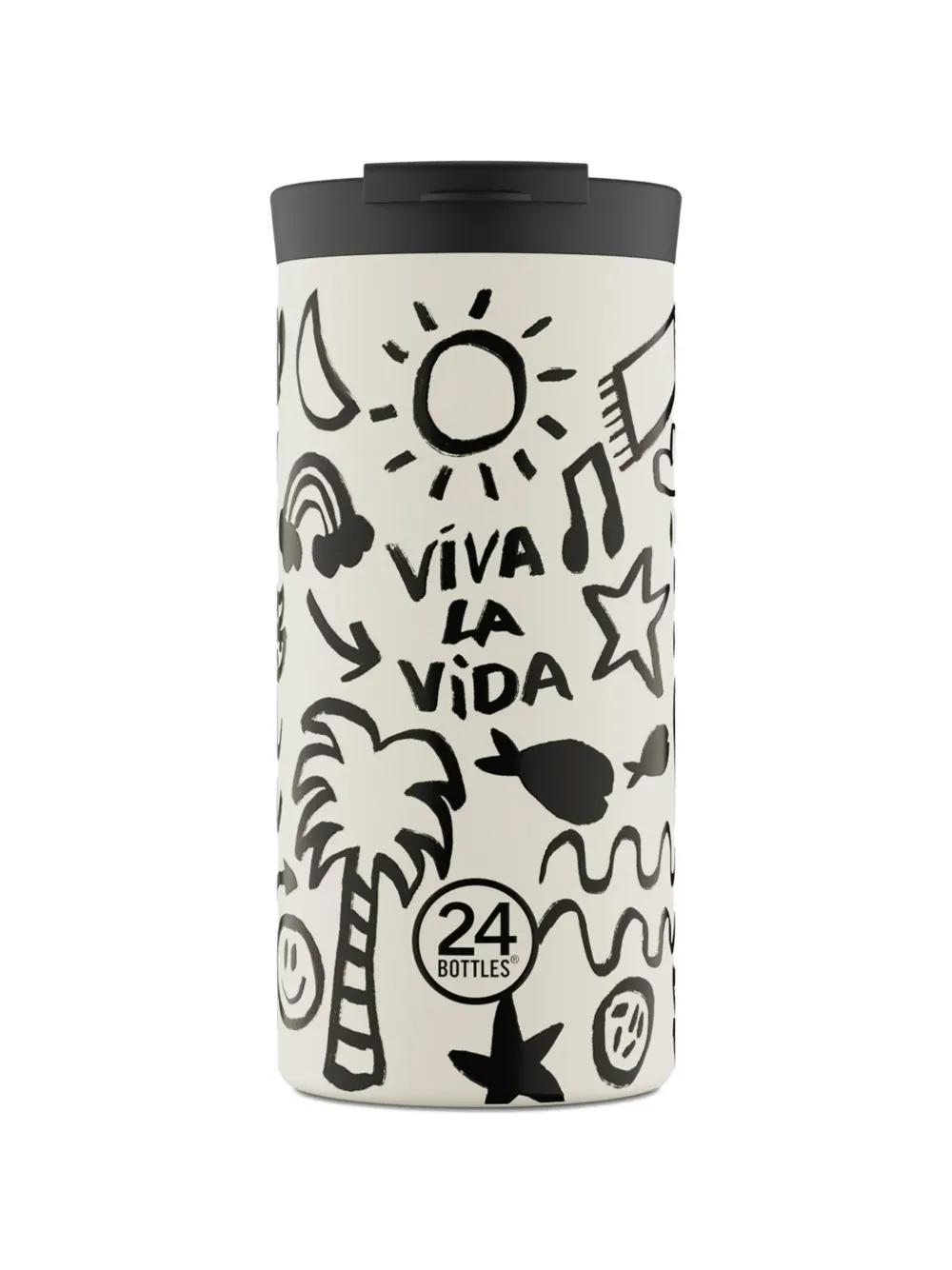 24bottles Viva la Vida travel tumbler (600ml) - Toni neutri