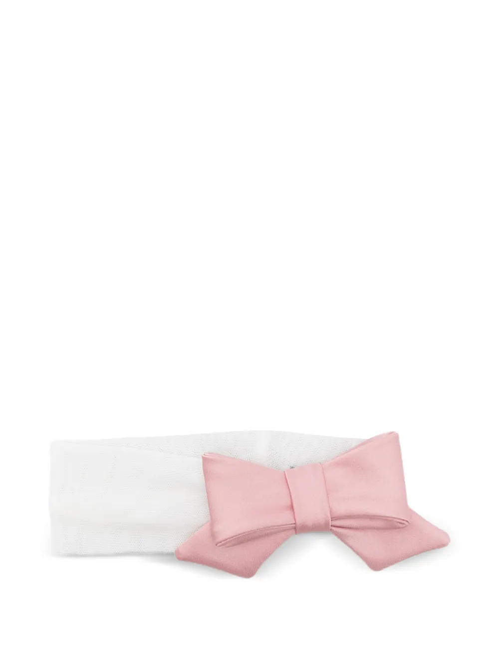 Colorichiari bow-detail head band - Bianco