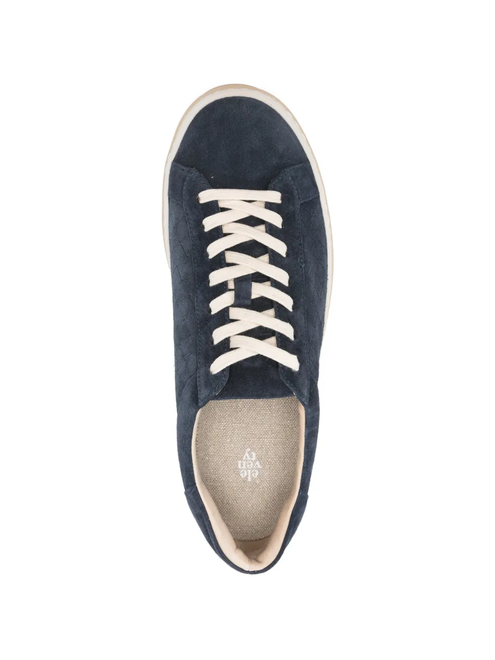 Eleventy Leren sneakers Blauw