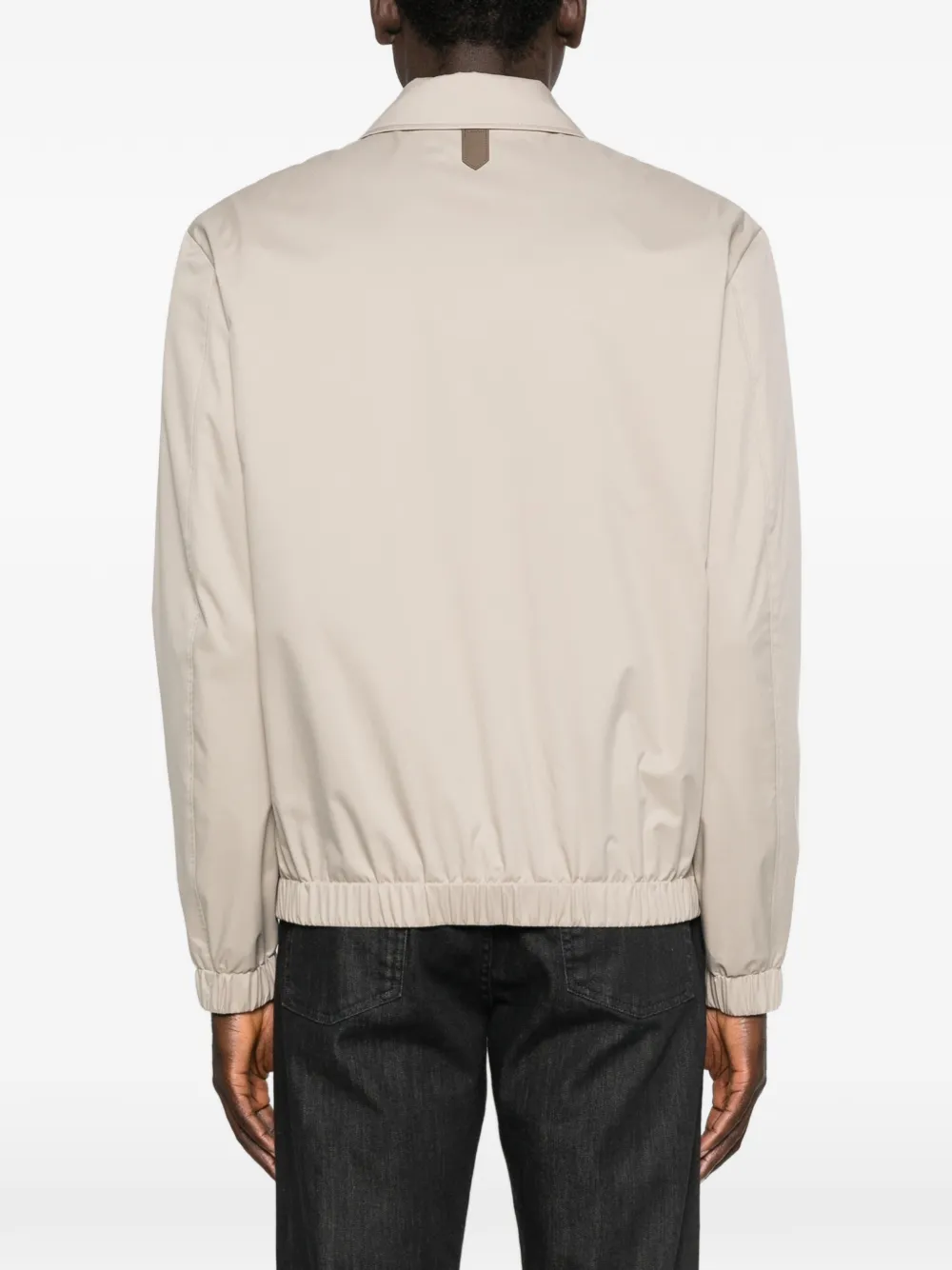 Canali Jack met rits Beige