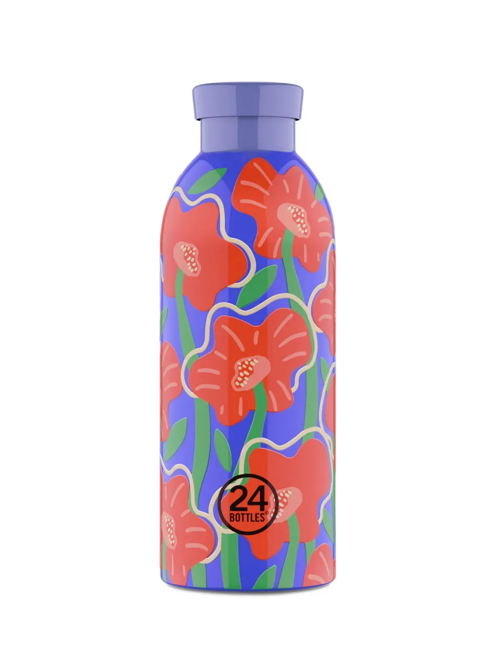24bottles Clima Flor de Fuego bottle (500ml) - Viola