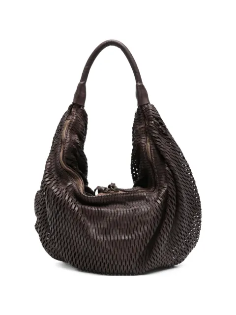 SOMMET Aura woven shoulder bag