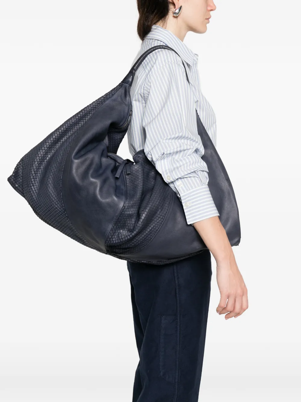 Aura Top-Zip Shoulder Bag