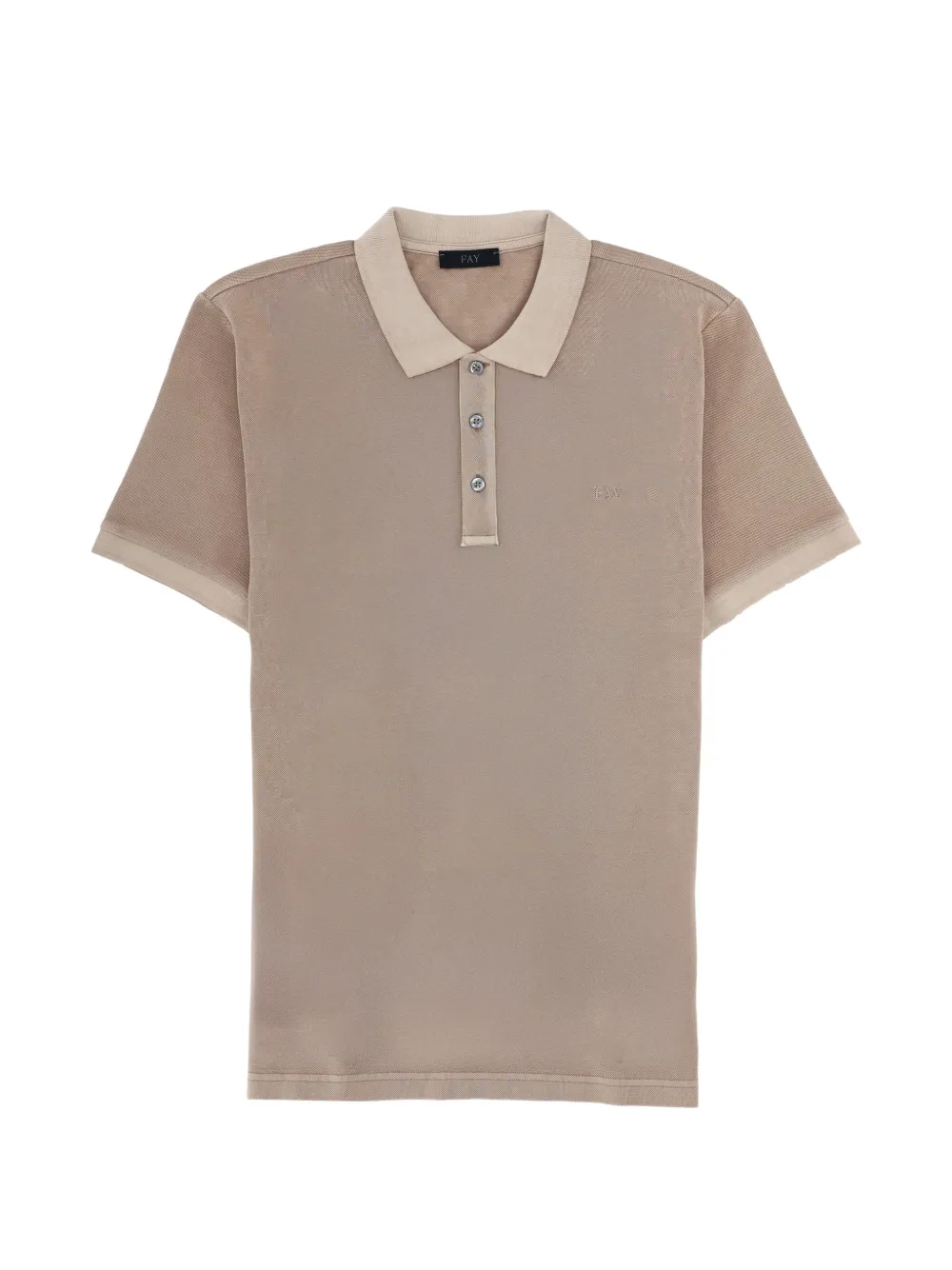 Fay short-sleeve polo shirt - Grigio