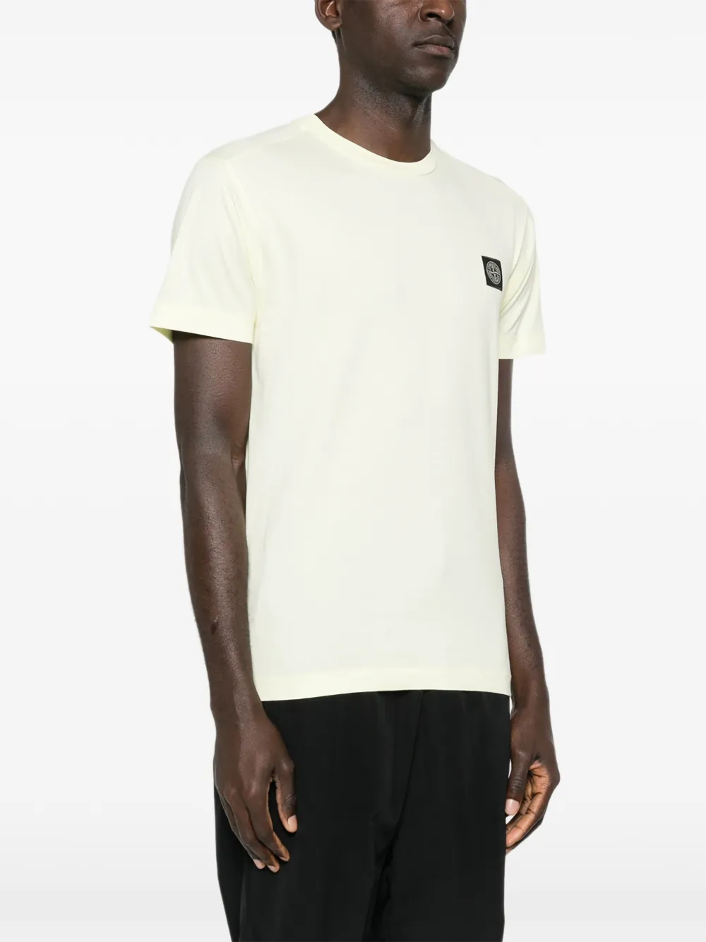 Stone Island 2100027 60 2 katoenen jersey T-shirt Beige
