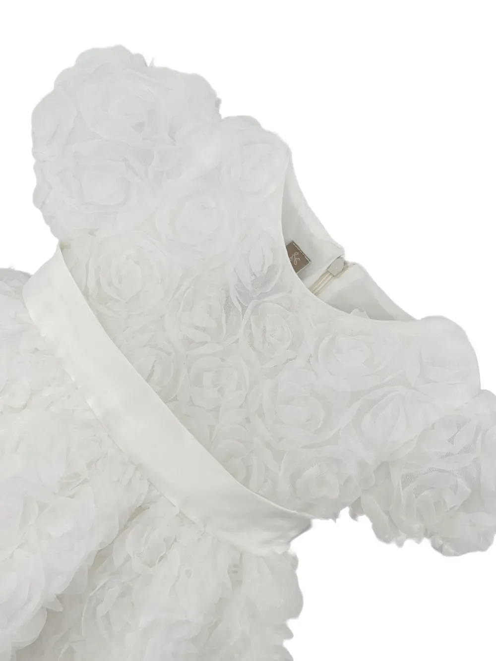 La Stupenderia Jurk met strikdetail Wit