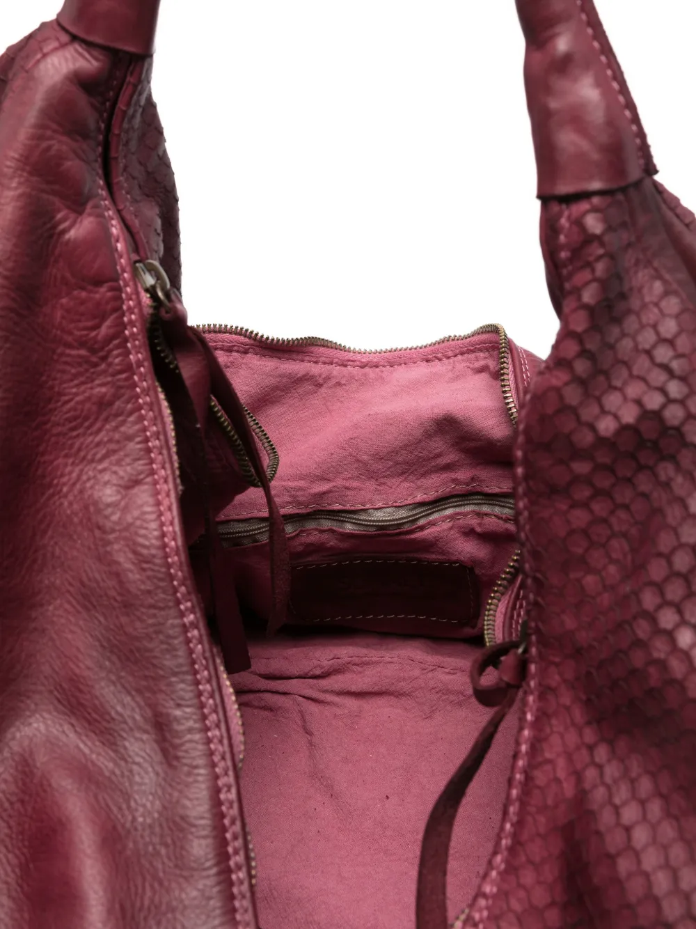 Aura Textured Shoulder Bag