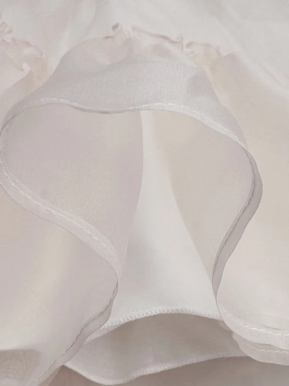  La Stupenderia Ruffled Dress - White 
