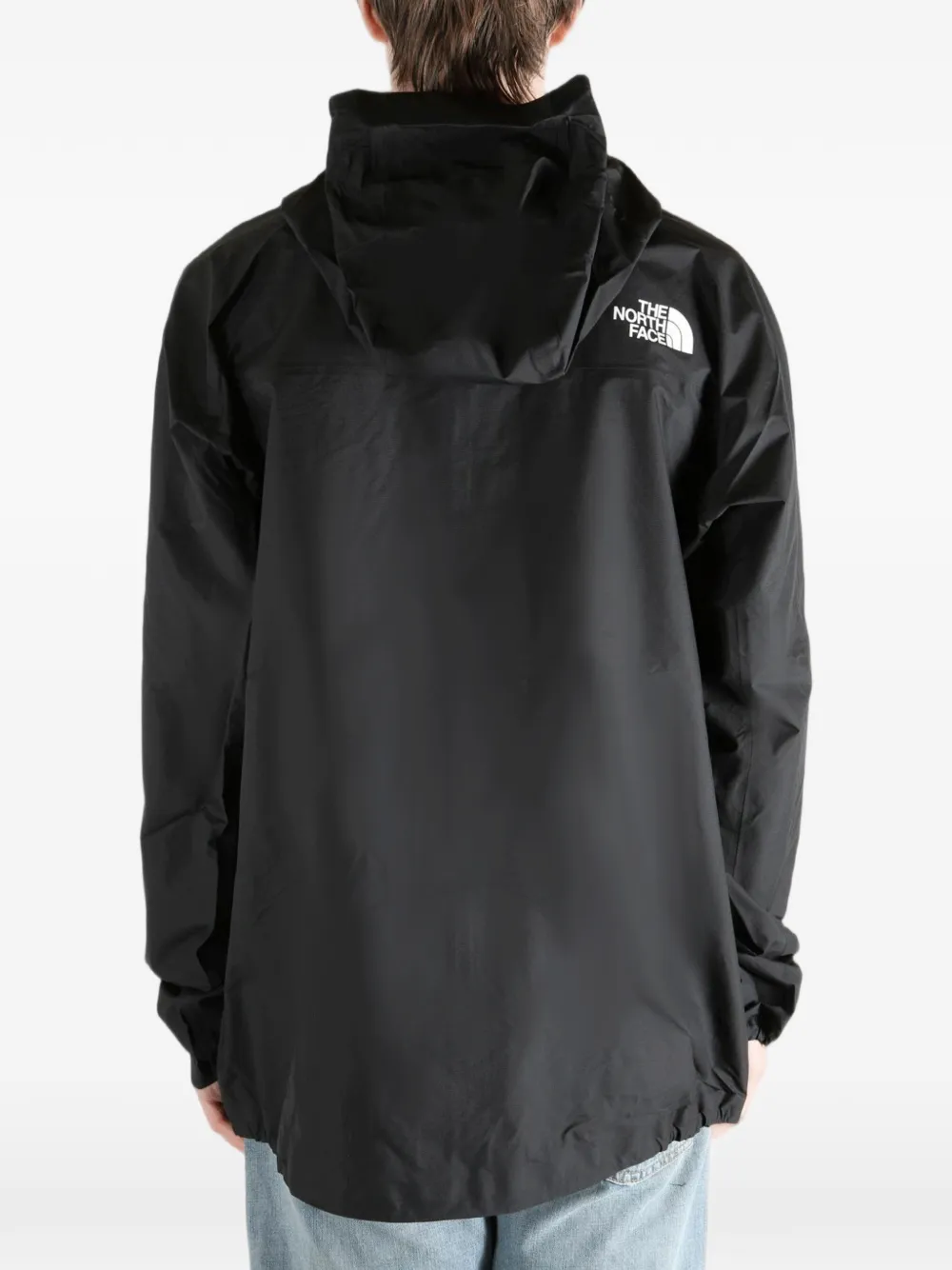 The North Face Jack met capuchon en ritssluiting Zwart