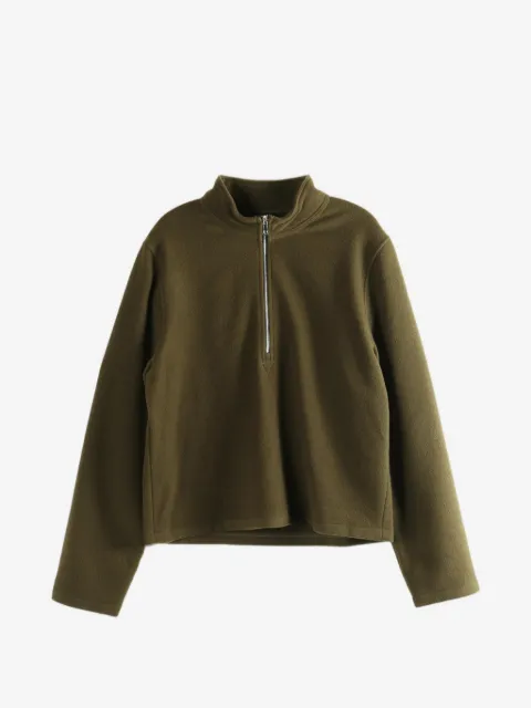 Rier half-zip fleece sweatshirt