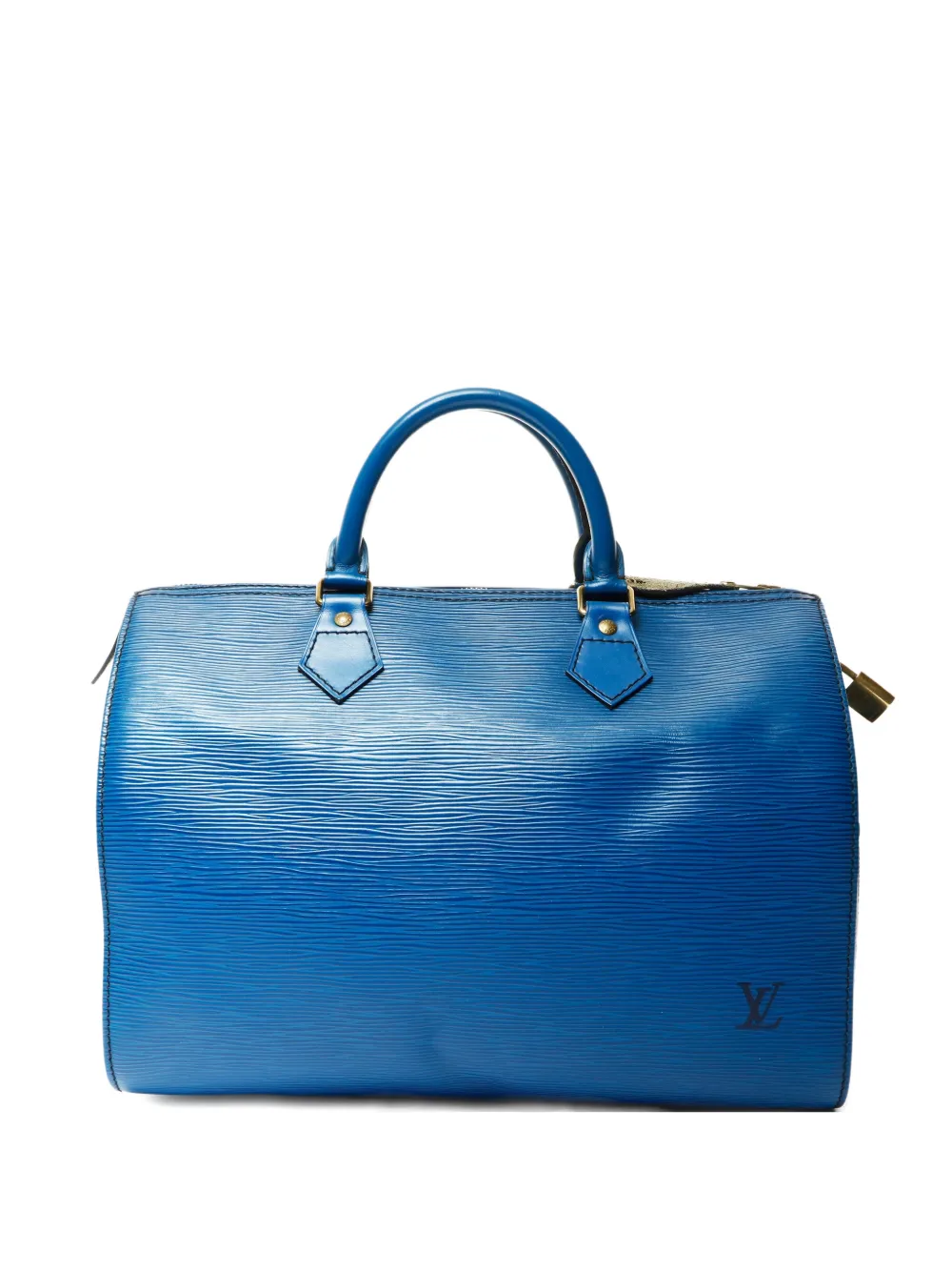 Louis Vuitton Pre-Owned 1992 30 Epi Speedy leather tote bag - Blu