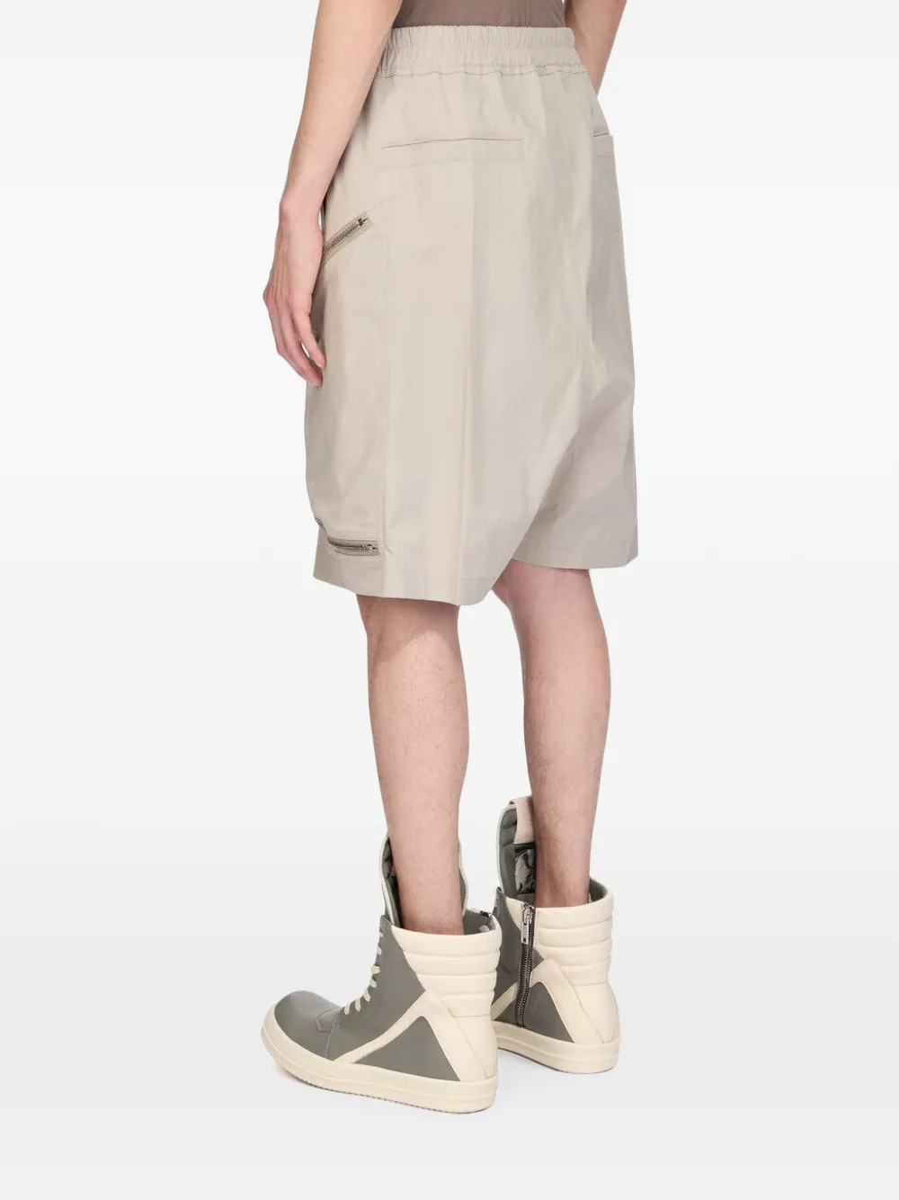 Rick Owens Shorts met trekkoord Grijs