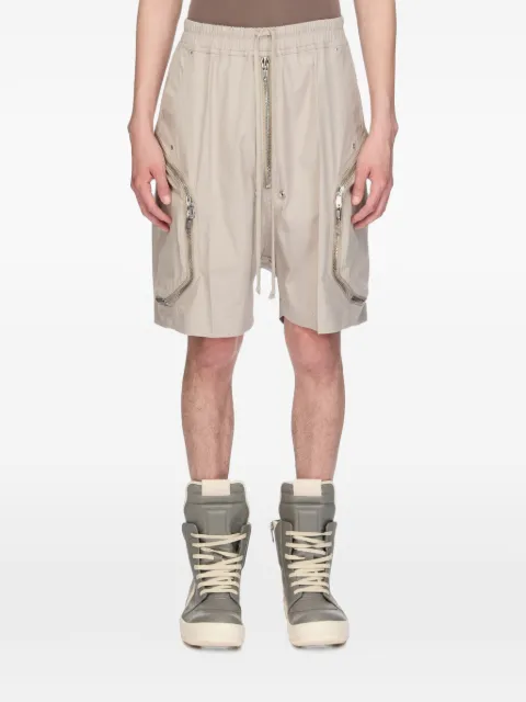 Rick Owens bermudas con cordones en la pretina