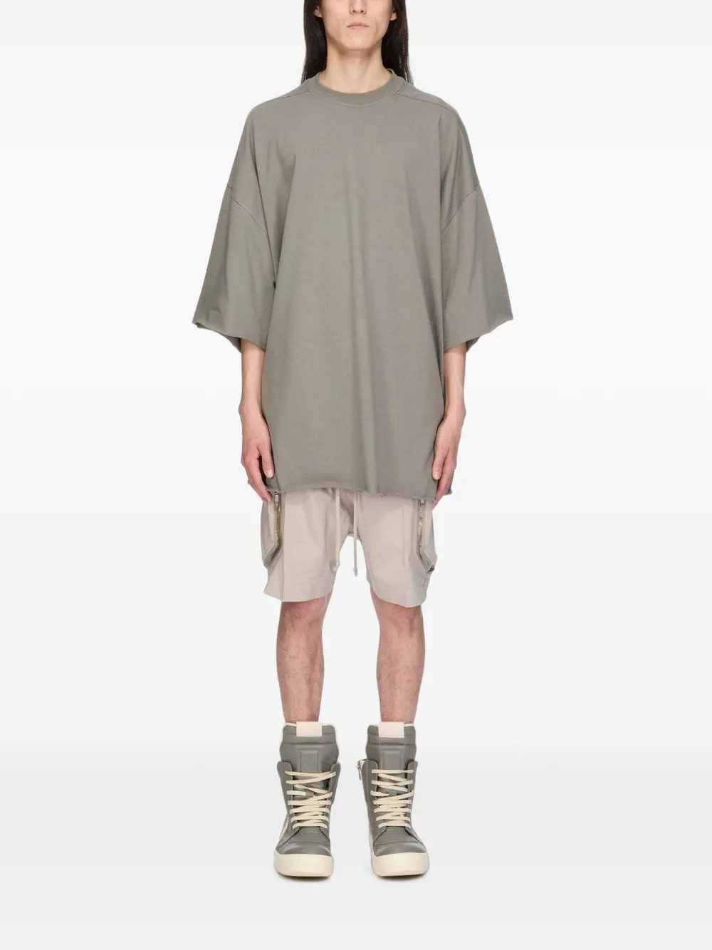 Rick Owens Shorts met trekkoord Grijs