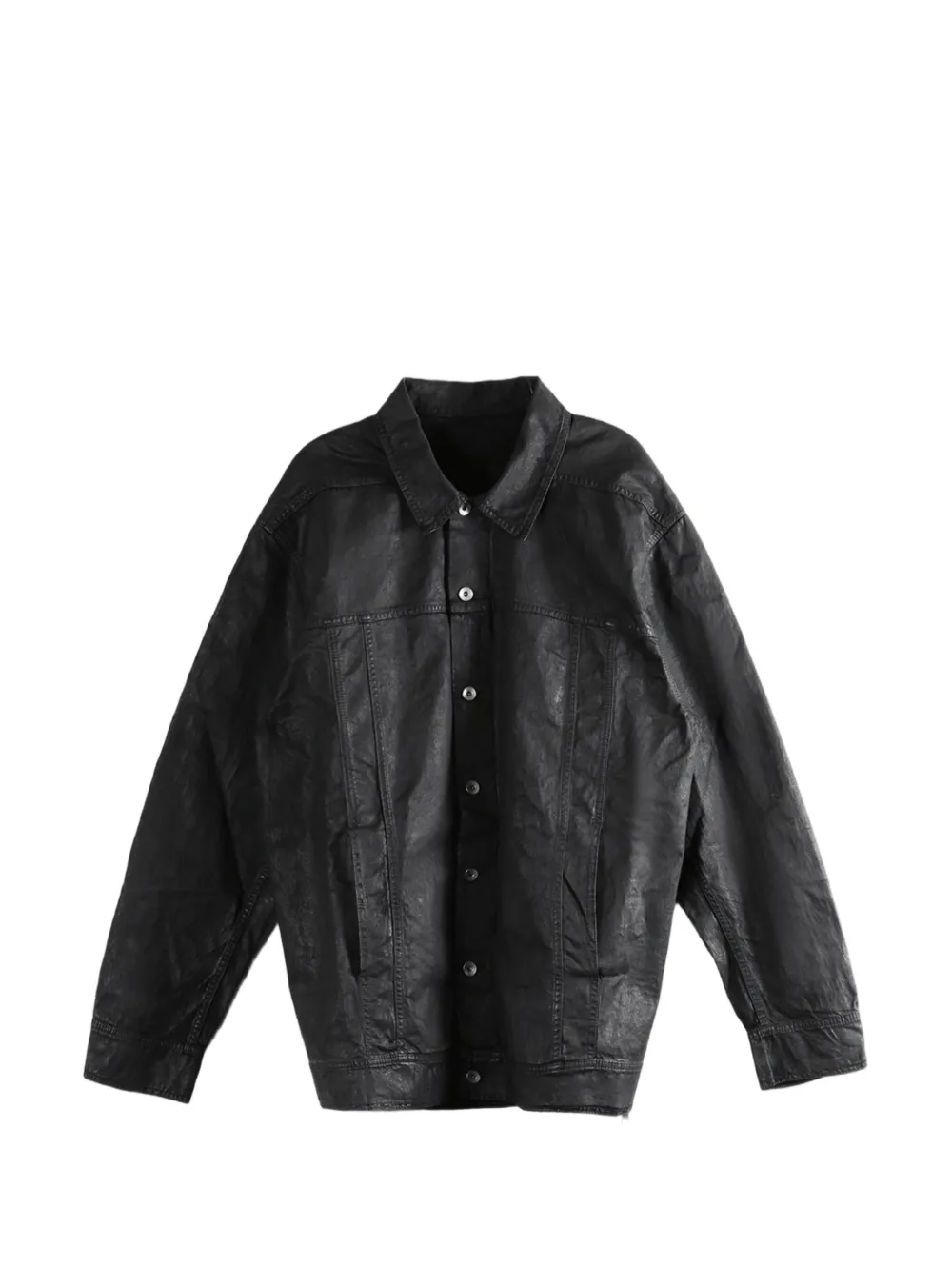 Rick Owens DRKSHDW button-up jacket - Nero
