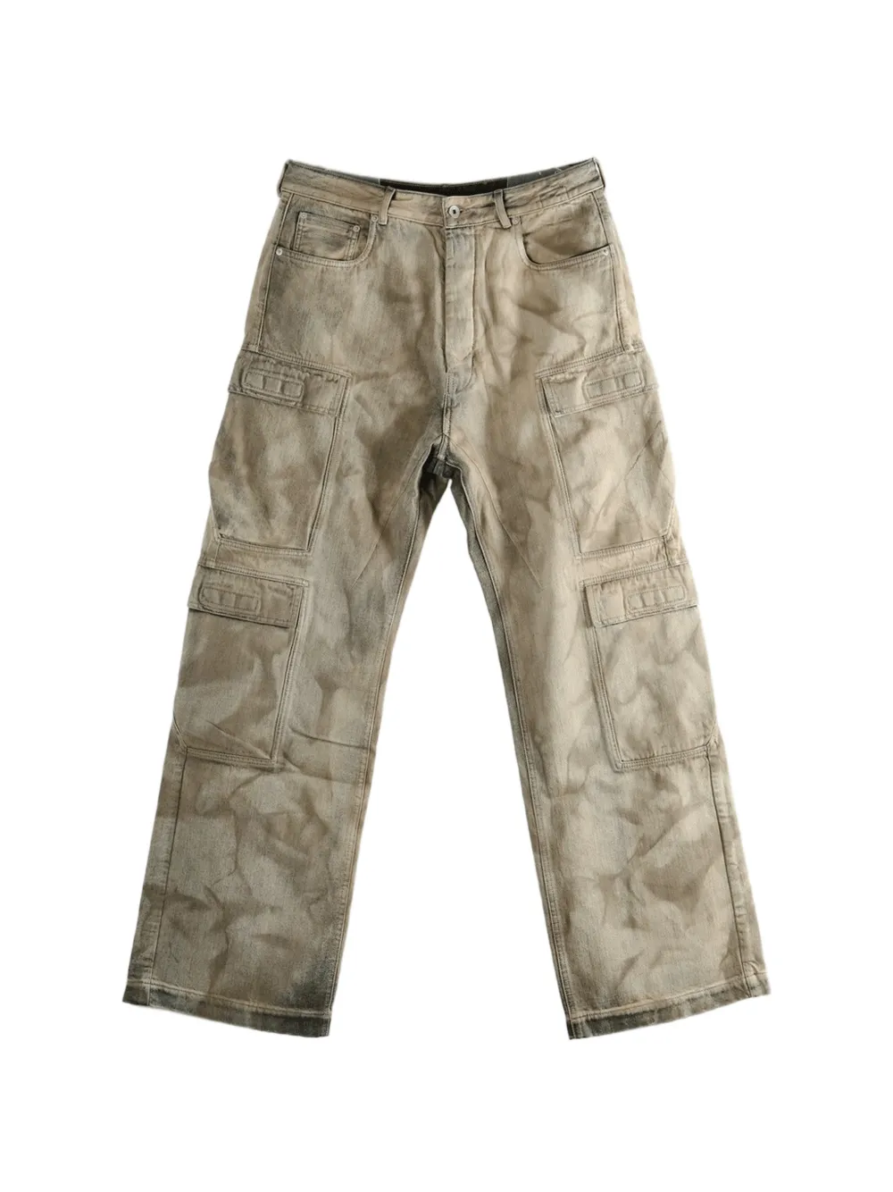 Rick Owens DRKSHDW cargo-pocket jeans - Nude