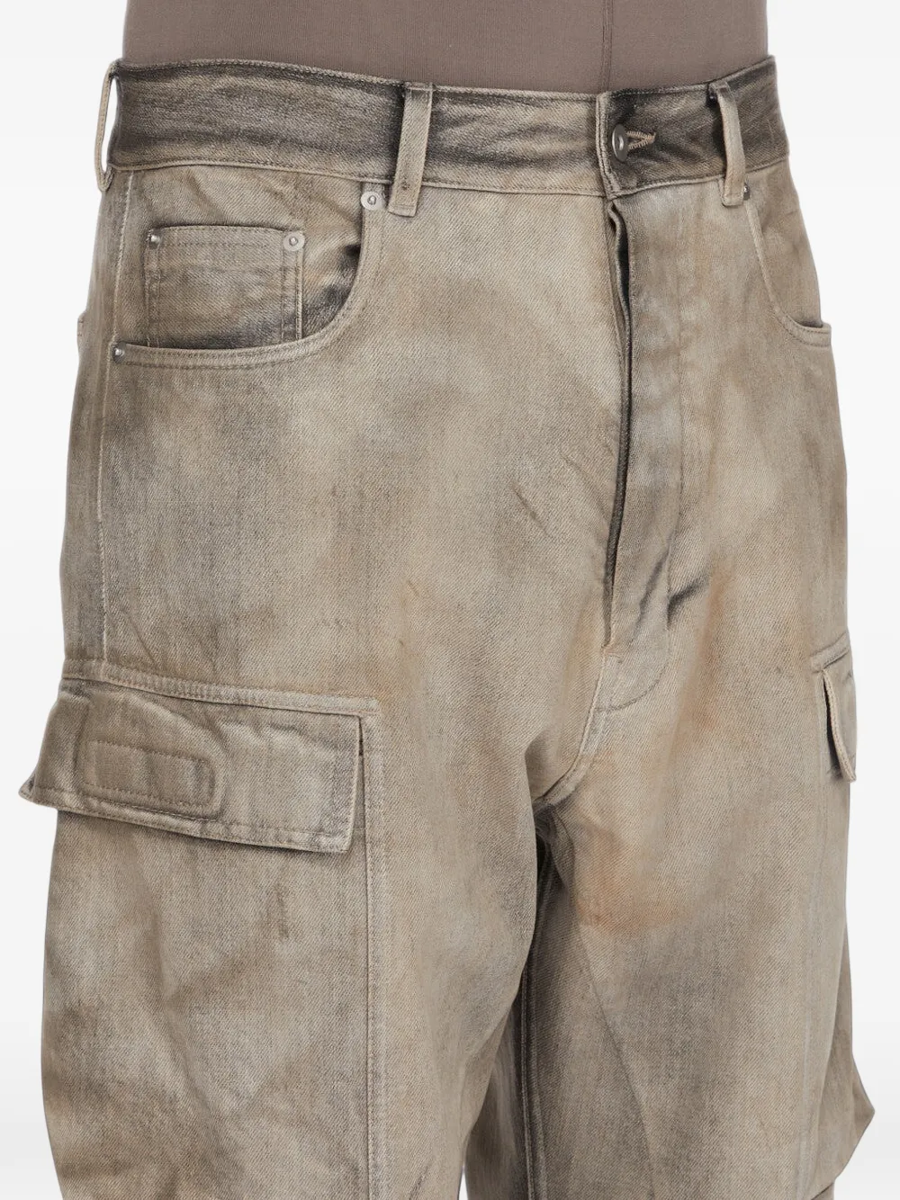 Rick Owens DRKSHDW Skinny jeans Beige