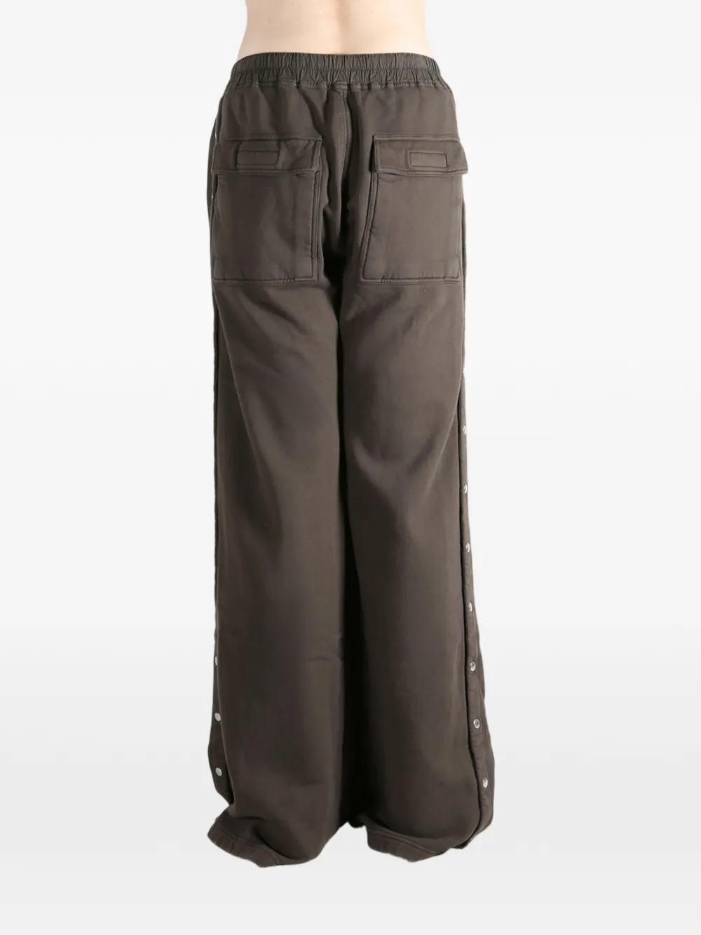 Rick Owens DRKSHDW Pusher trainingsbroek met drukknoop Bruin