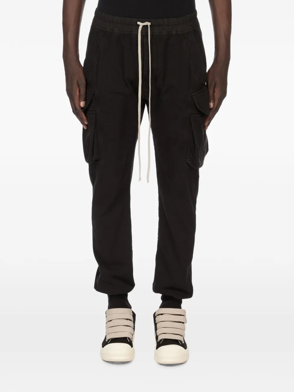 Rick Owens DRKSHDW drawstring-fastening trousers - Nero