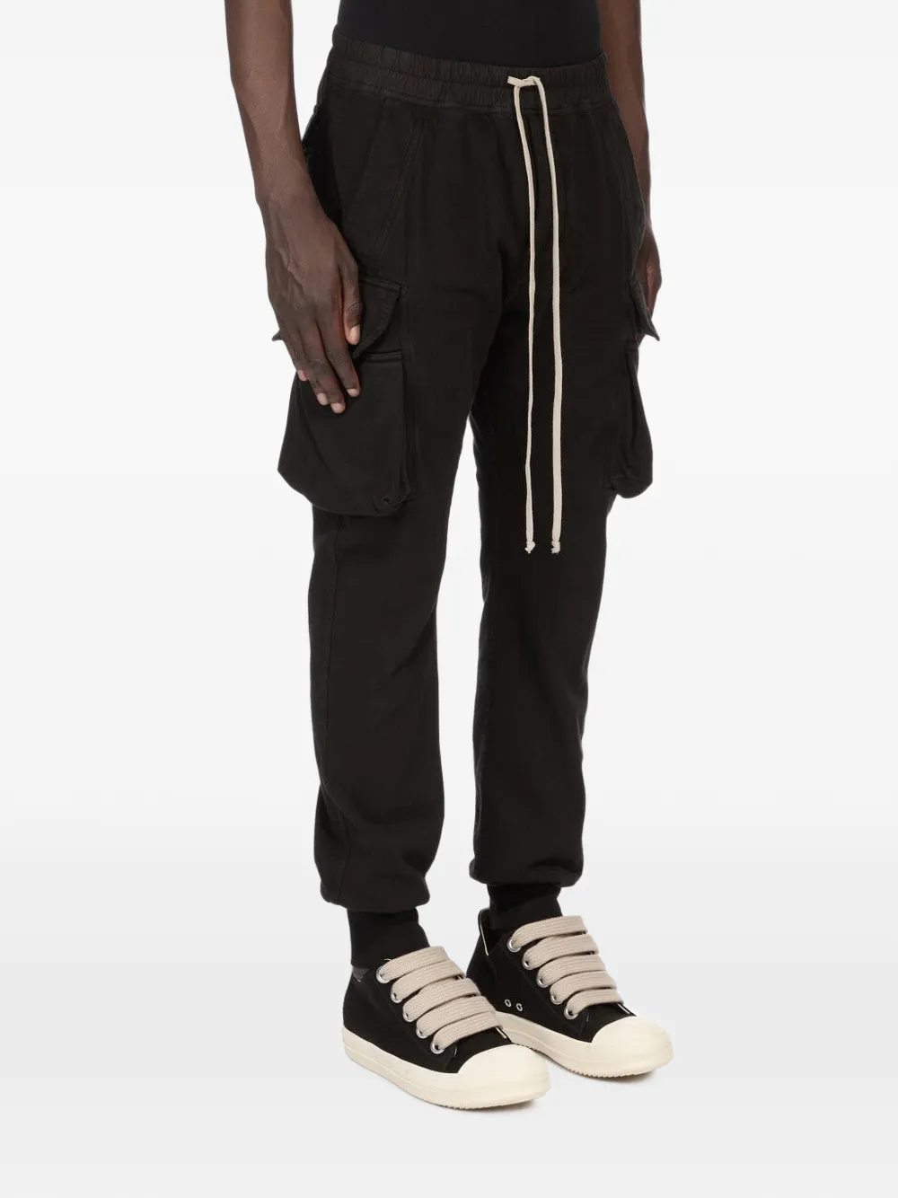 Rick Owens DRKSHDW Broek met trekkoord Zwart