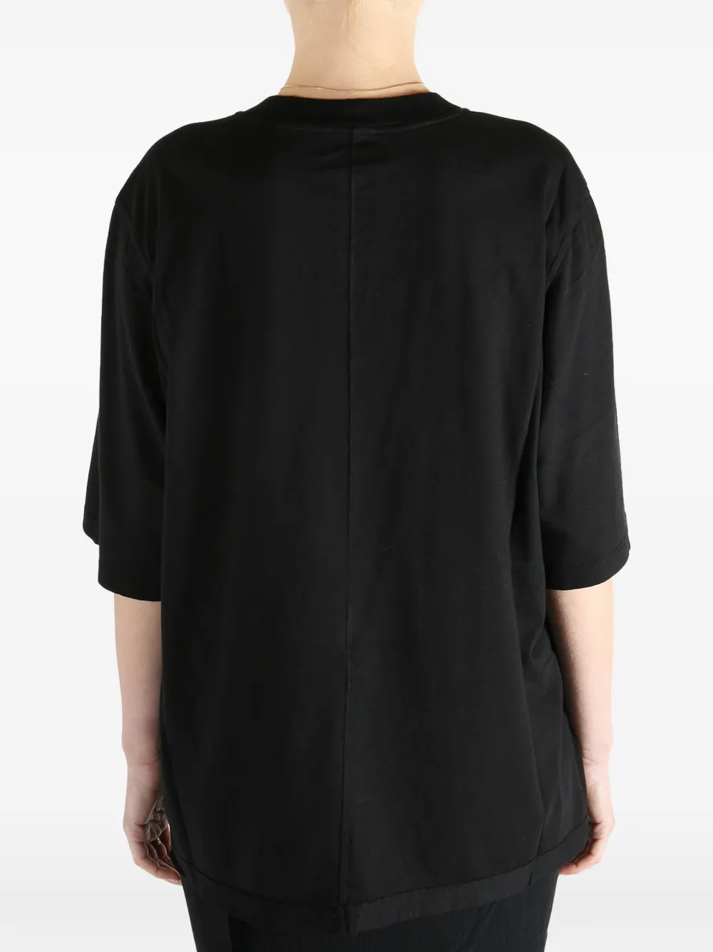 Rick Owens DRKSHDW T-shirt met ronde hals Zwart