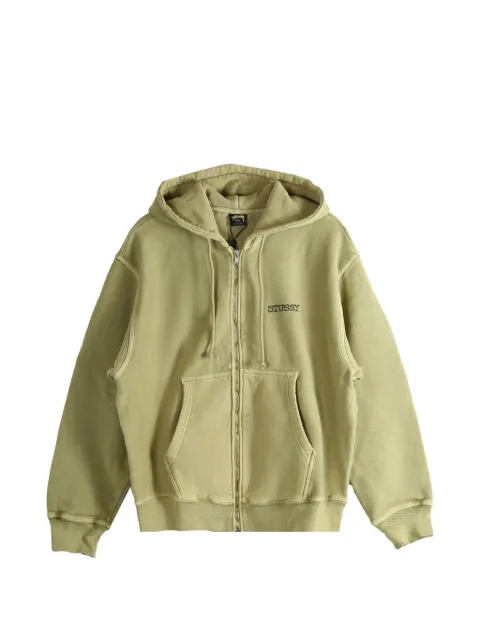 Stüssy zip-fastening hoodie 