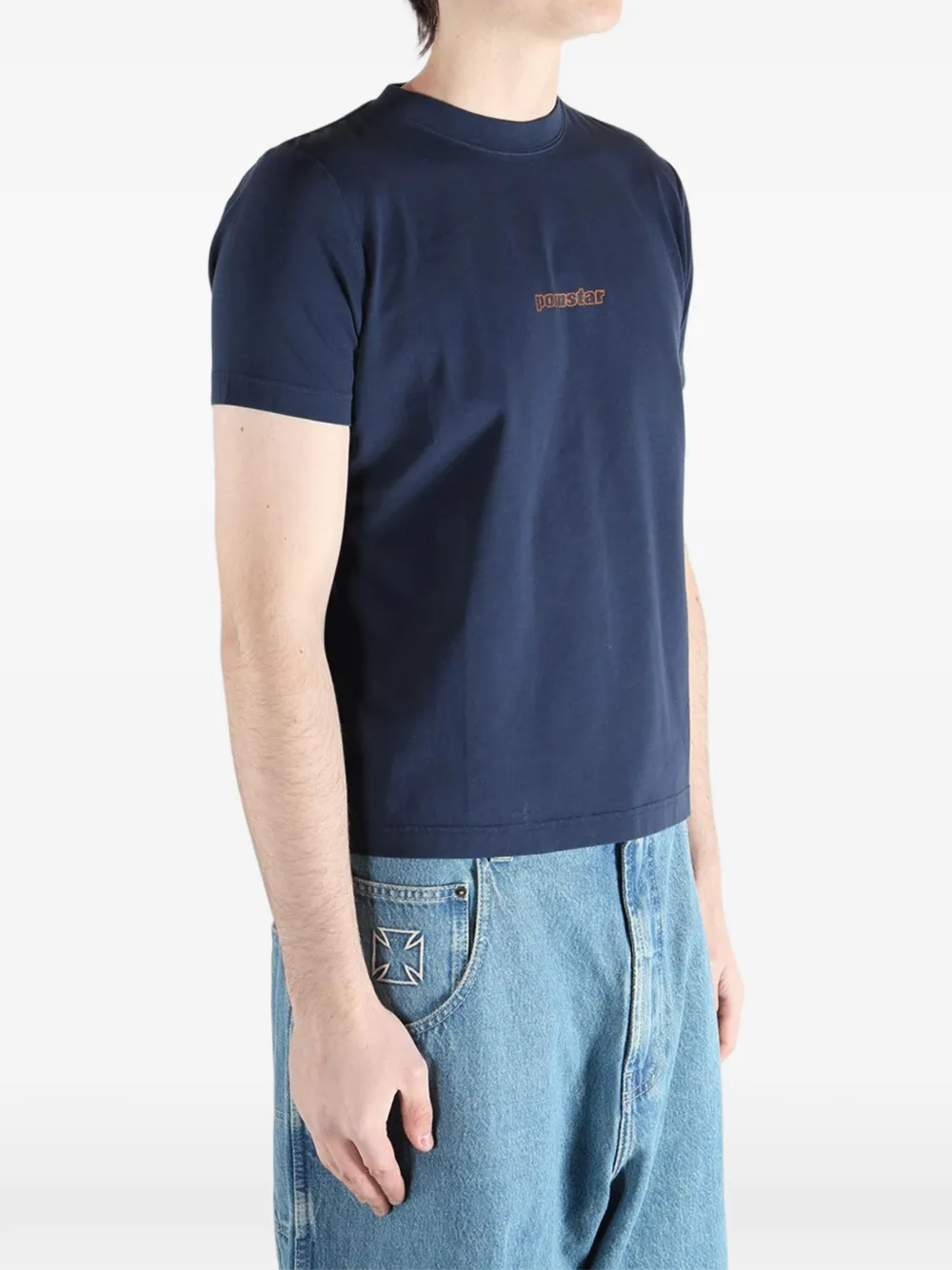 VETEMENTS T-shirt met print Blauw