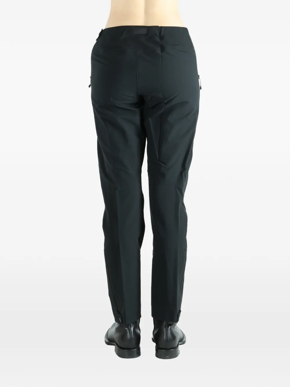 buckle-fastening trousers
