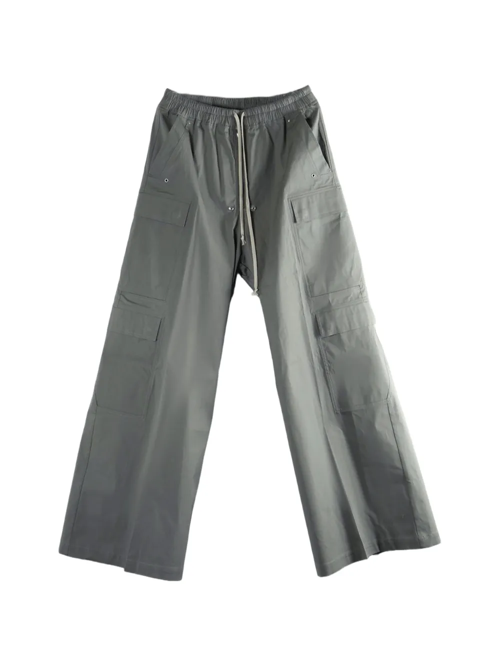 Rick Owens drawstring-fastening cargo pants - Verde