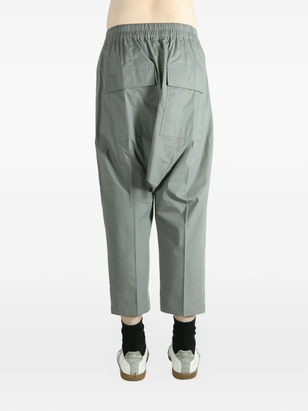 Rick Owens Broek met trekkoordtaille Groen