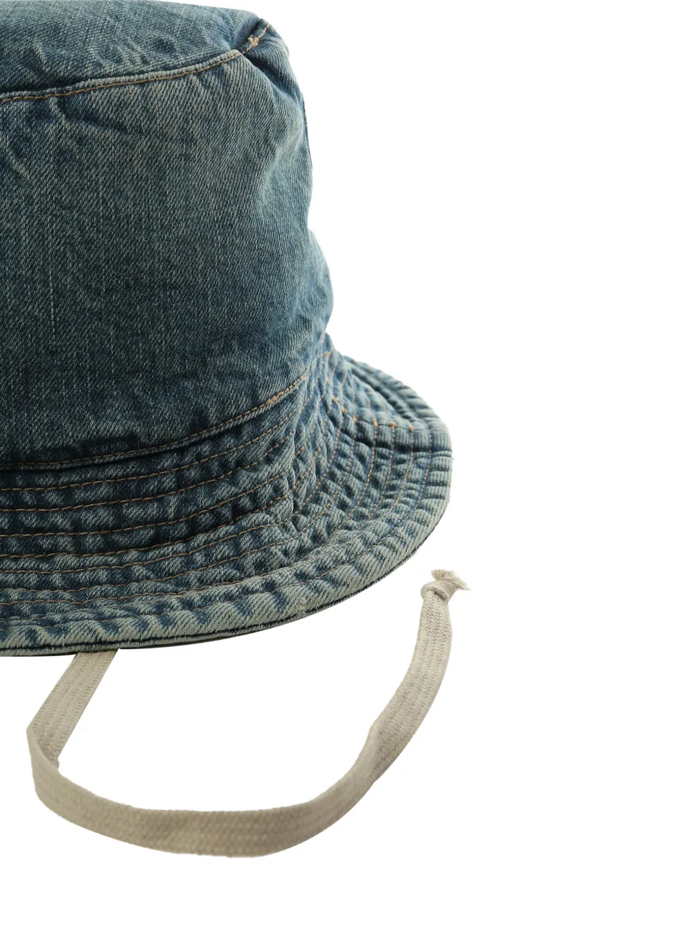  Rick Owens Drkshdw Denim Bucket Hat - Blue 