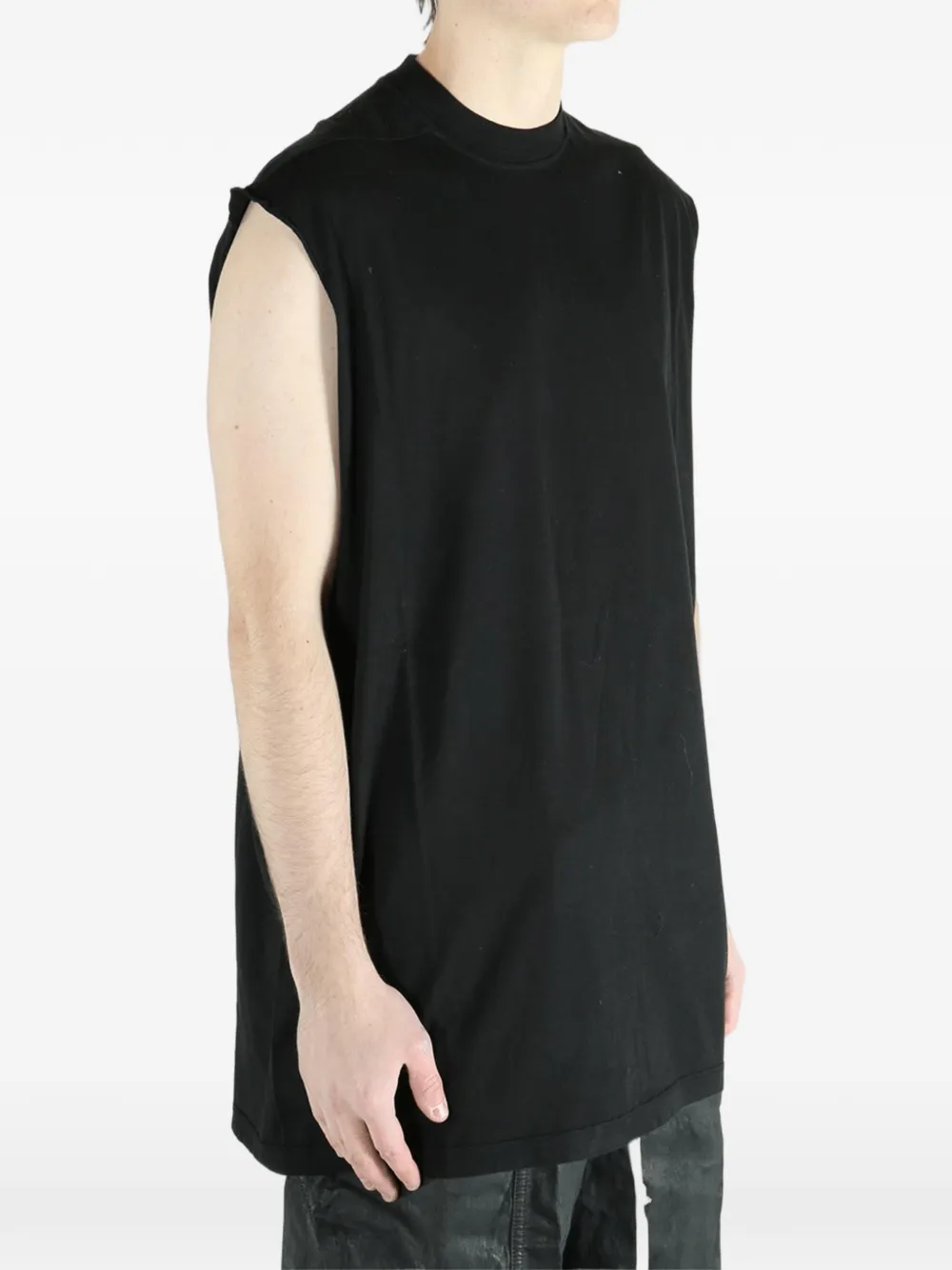 Rick Owens DRKSHDW ノースリーブ モックネックトップ | ブラック